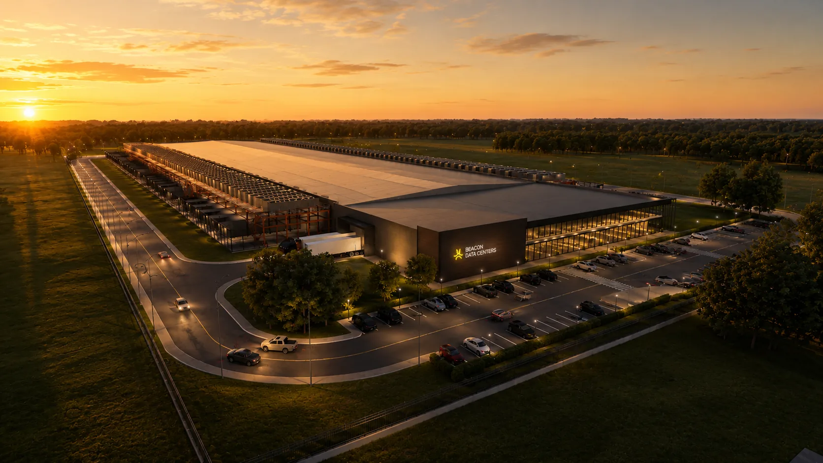 Calvert Infrastructure Hub hero rendering